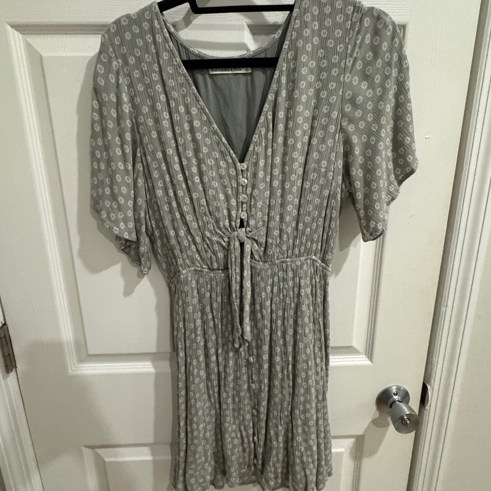 Abercrombie & Fitch Sage Short Sleeve Dress
